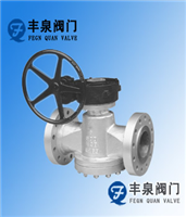 美標(biāo)渦輪卡套式旋塞閥